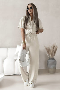 Minimalist Linen Outfit for Effortless Spring Style 1