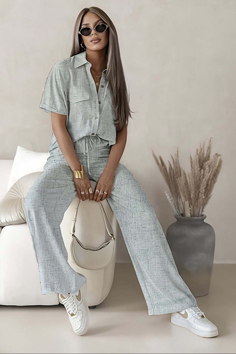 Minimalist Linen Outfit for Effortless Spring Style 2