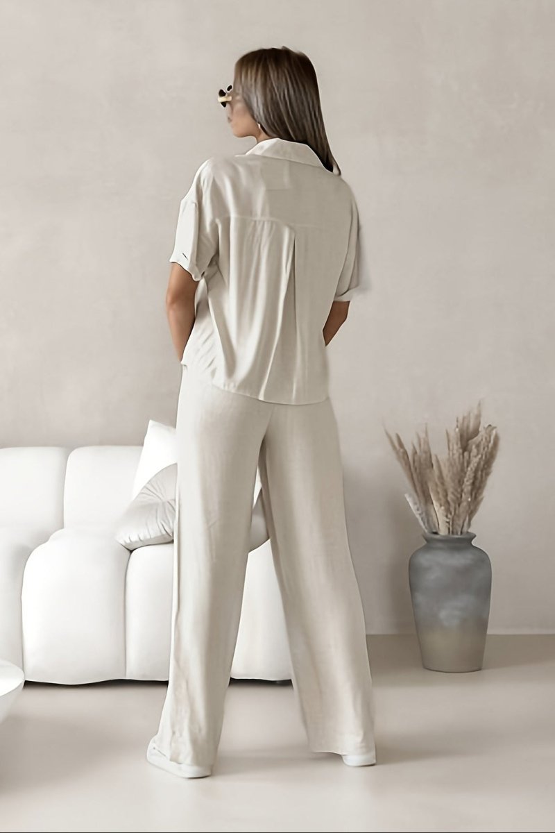 Minimalist Linen Outfit for Effortless Spring Style 3