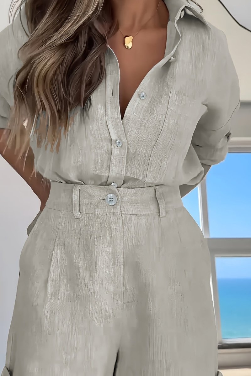 Minimalist Luxe Linen Suit for Effortless Style and Comfort 3