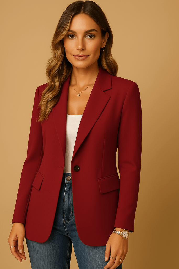 Minimalist Stretch Blazer for Effortless Elegance and Comfort 1