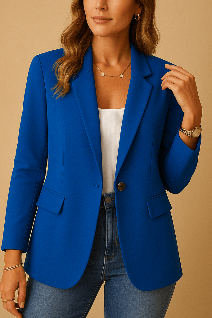 Minimalist Stretch Blazer for Effortless Elegance and Comfort 3