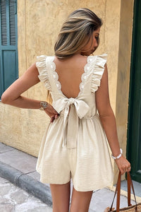 Modern Flared Sleeve Suit with Breathable Texture and Architectural Design 5