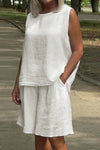 Modern Linen Summer Outfit Set for Effortless Style 0