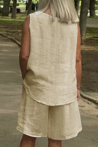 Modern Linen Summer Outfit Set for Effortless Style 3