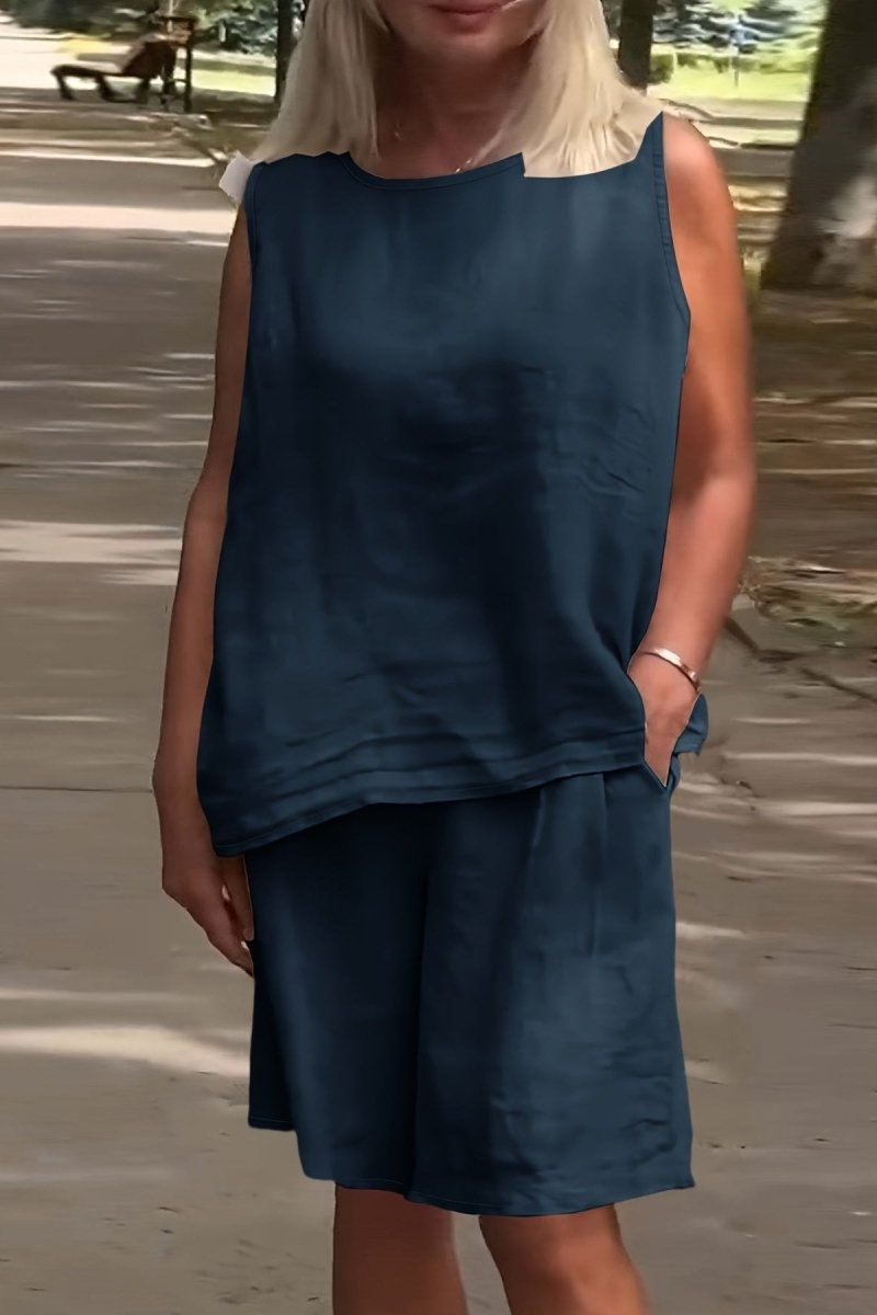 Modern Linen Summer Outfit Set for Effortless Style 4