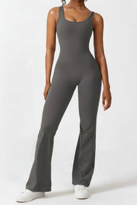 Modern Sleeveless Jumpsuit with Flared Silhouette for Effortless Style 1