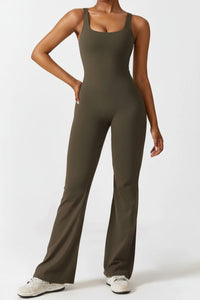 Modern Sleeveless Jumpsuit with Flared Silhouette for Effortless Style 5
