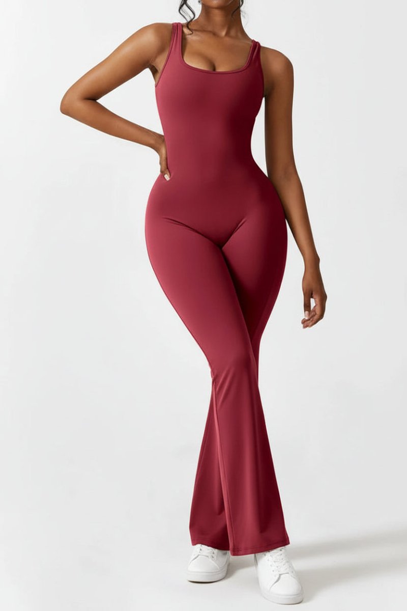 Modern Sleeveless Jumpsuit with Flared Silhouette for Effortless Style 6