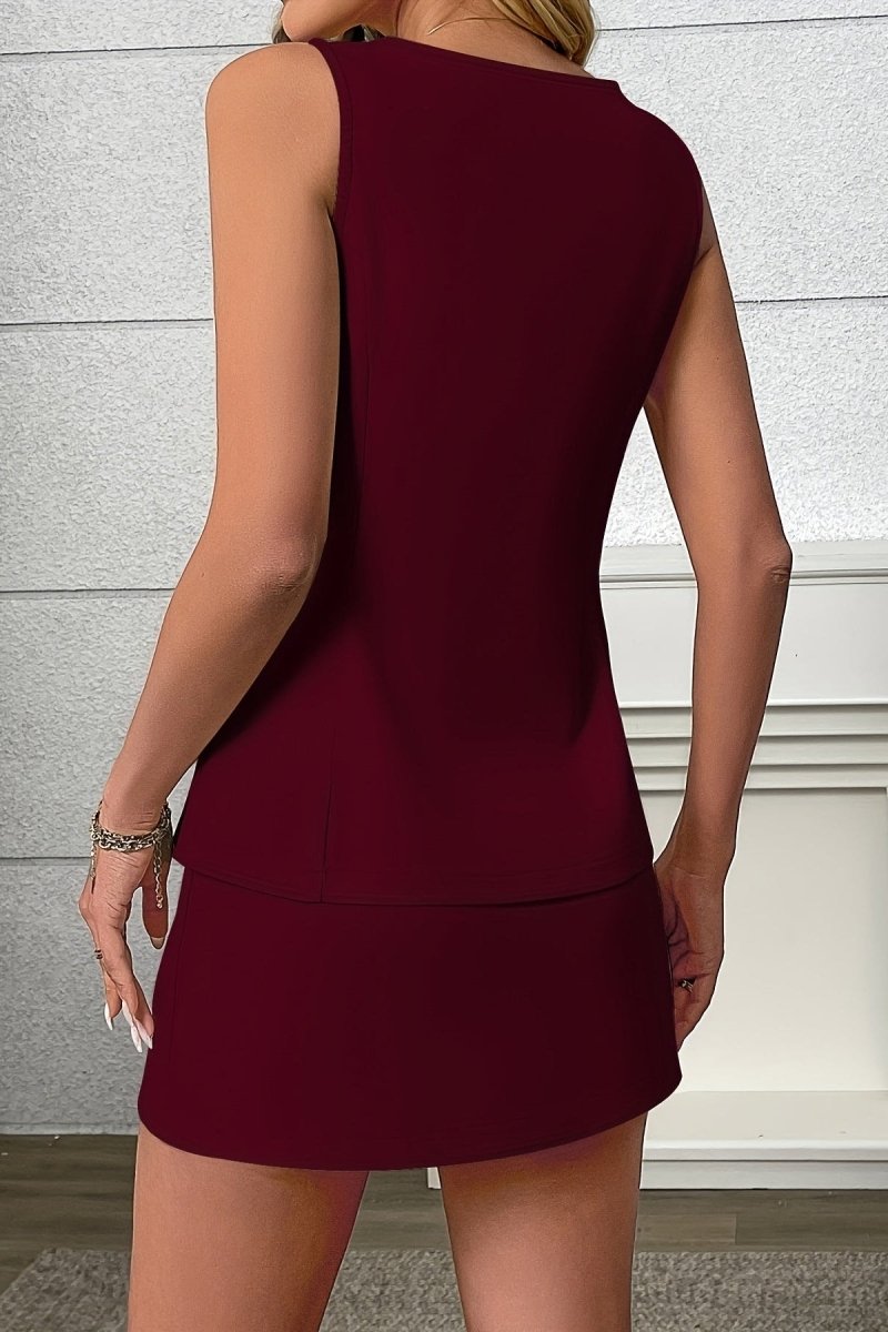 Modern Slim-Fit Duo with Breathable Tailored Elegance 4