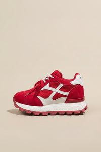 Height-Increasing Genuine Leather Thick-Soled Casual Sneakers