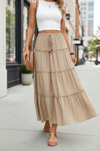 Bohemian Pleated Skirt
