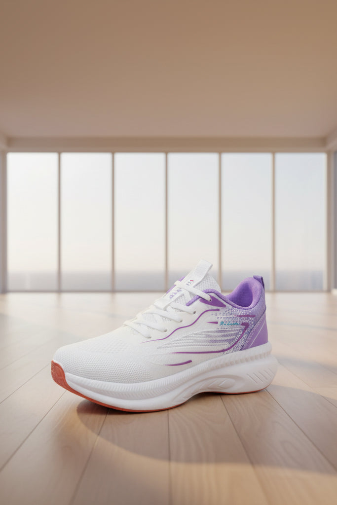 Breathable Fly-Knit Casual Running Shoes