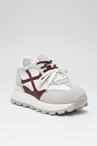 Height-Increasing Genuine Leather Thick-Soled Casual Sneakers