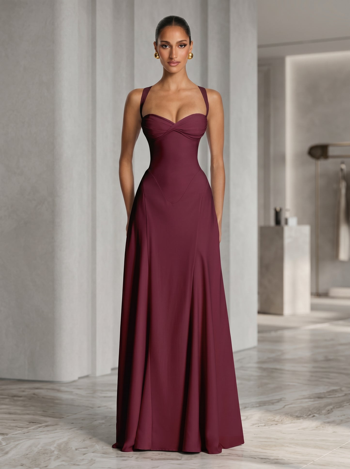 Dreamy Elegance Occasion Maxi Dress