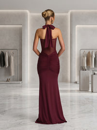 Graceful Silhouette Evening Maxi Dress