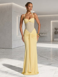 Graceful Silhouette Evening Maxi Dress