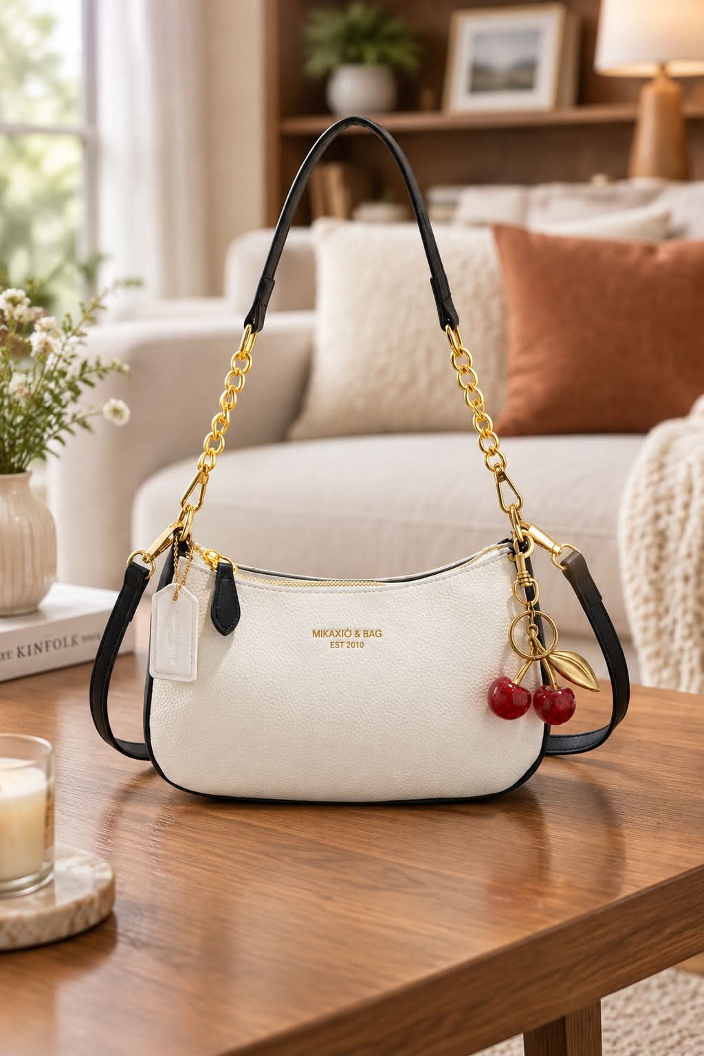 Refined Structured Crossbody Bag