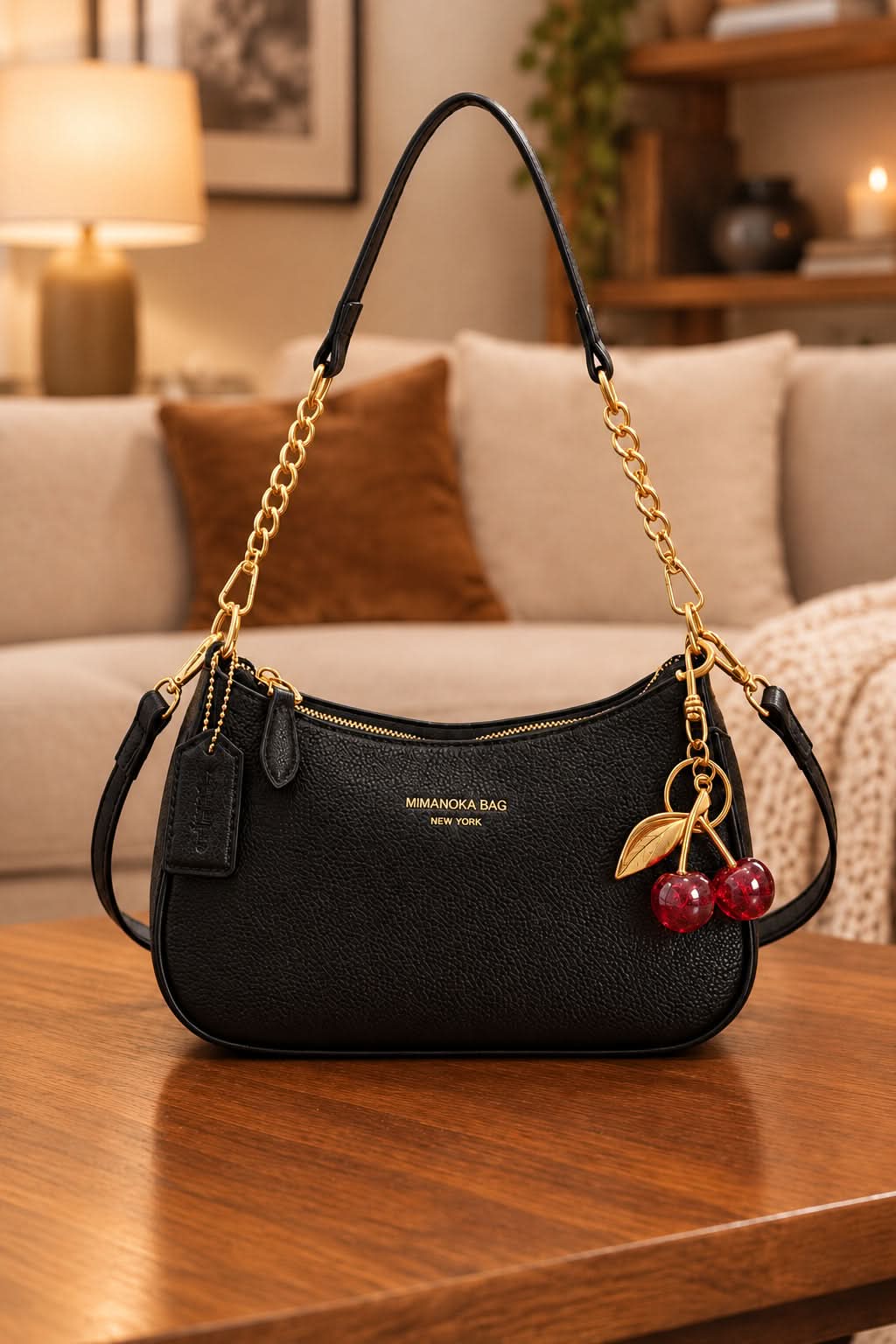 Refined Structured Crossbody Bag