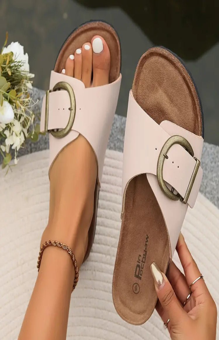 Orthopedic Black Sandals with Cork Sole for Everyday Comfort and Style 3