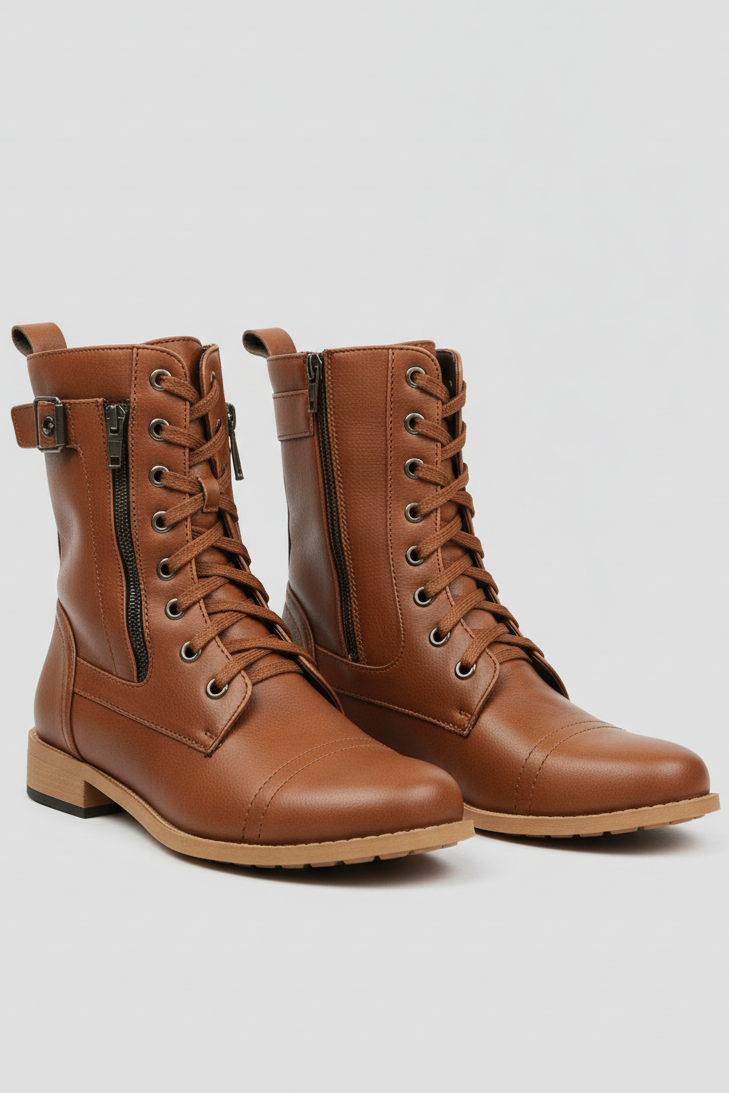 Orthopedic Lace-Up Spring Boots for Comfort and Support 4