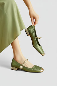 Orthopedic Mary Jane Low Heel Shoes for Everyday Comfort 0
