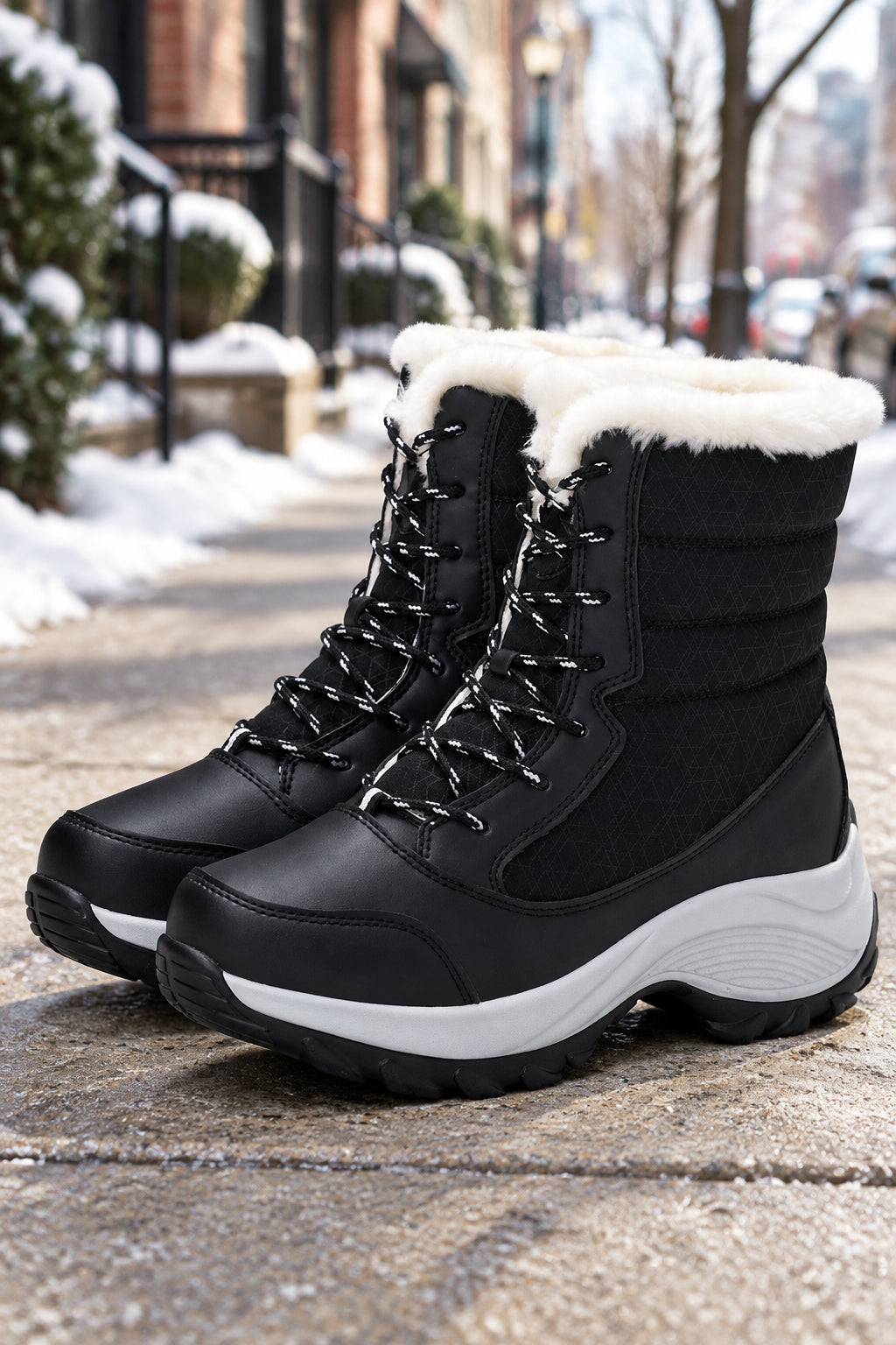 Comfort Platform Snow Boots