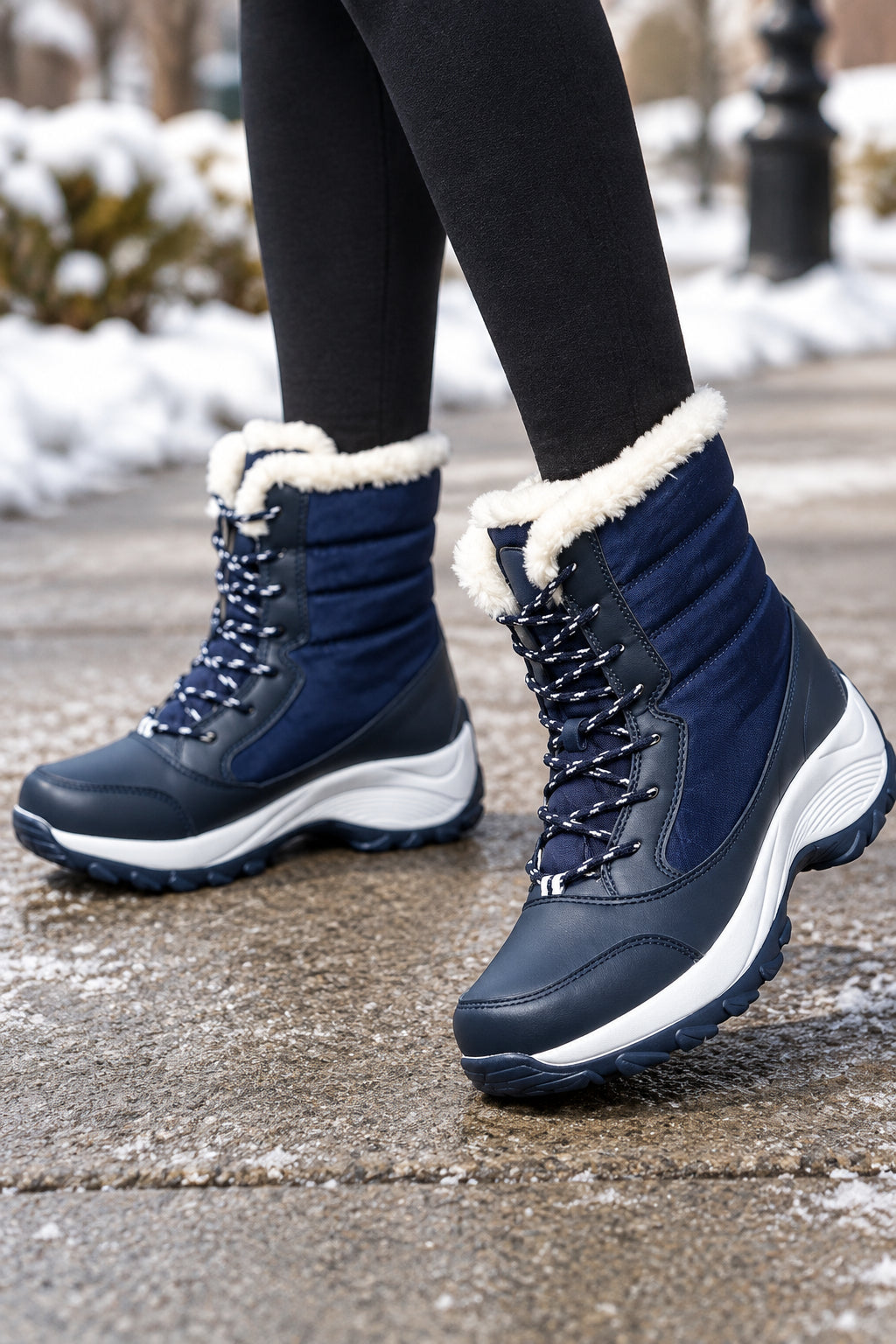 Comfort Platform Snow Boots