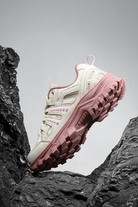 Outdoor Hiking Shoes - Shock-Absorbing Lace-Up Low-Top Sneakers 0