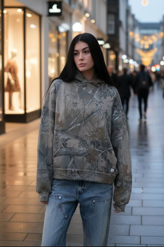 Oversized Hoodie with Printed Detail for Everyday Comfort 1