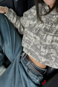 Oversized Hoodie with Printed Detail for Everyday Comfort 2