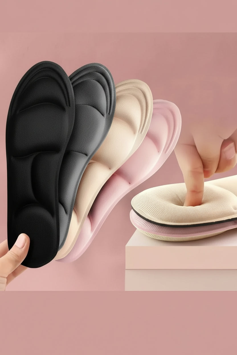 Performance Shock Control Sport Insoles for Enhanced Comfort 2
