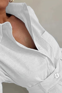 Refined Elegant Linen Suit Set for Timeless Sophistication 7