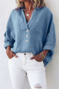 Relaxed Fit Linen Top for Effortless Summer Style 5