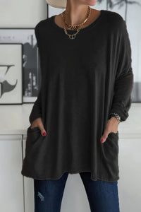 Relaxed Fit Tunic Top for Effortless Fall Layering and Comfort 0