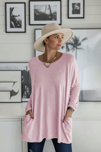 Relaxed Fit Tunic Top for Effortless Fall Layering and Comfort 4