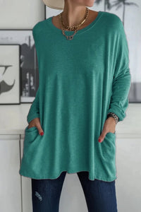 Relaxed Fit Tunic Top for Effortless Fall Layering and Comfort 8