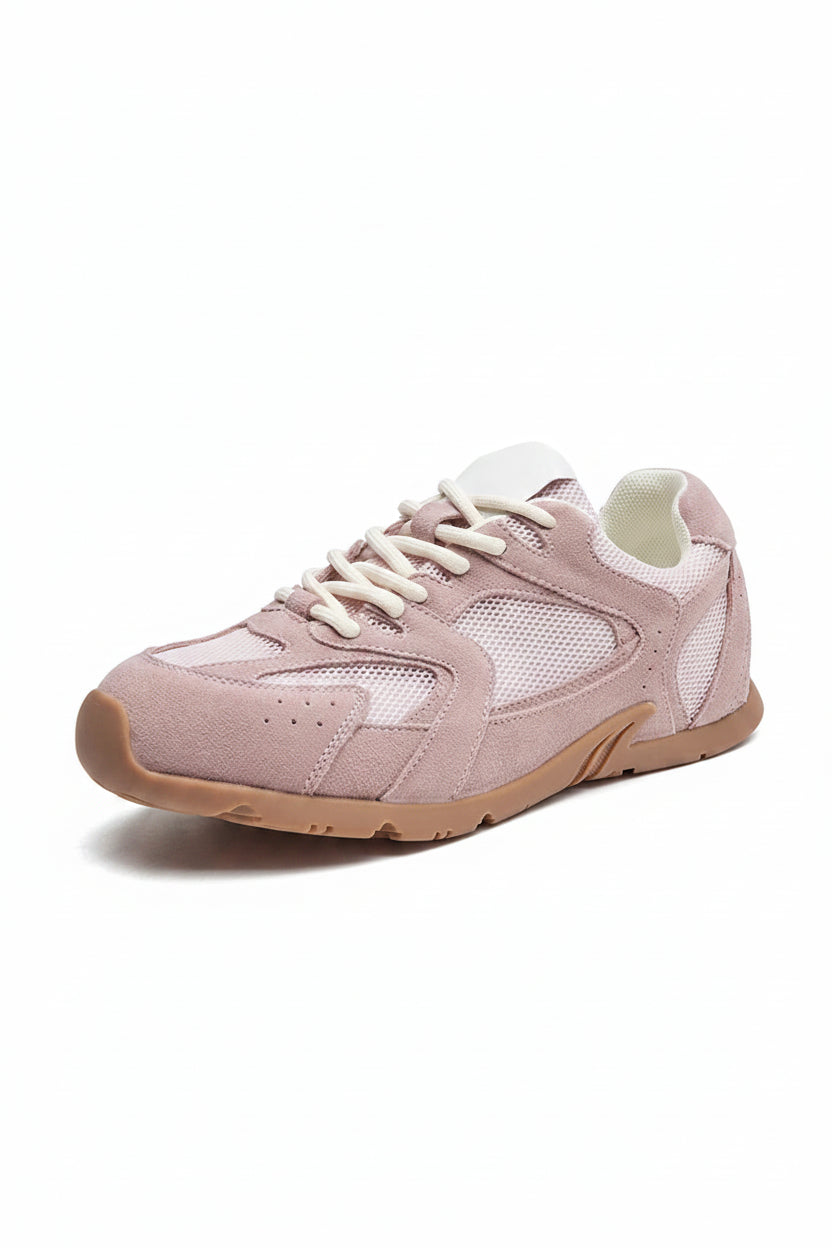 Retro Fashion Casual Sneakers - Genuine Leather Lace-Up Flats for Everyday Wear 4