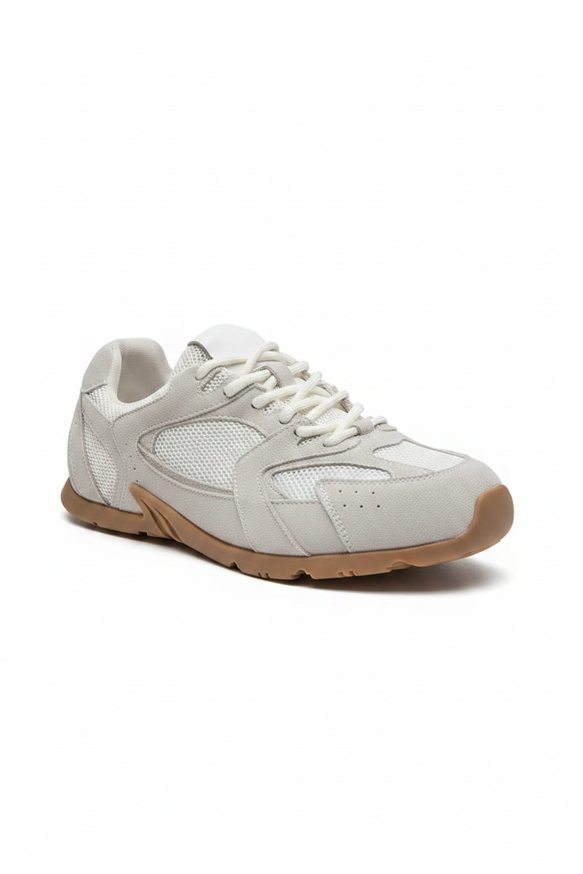Retro Fashion Casual Sneakers - Genuine Leather Lace-Up Flats for Everyday Wear 6