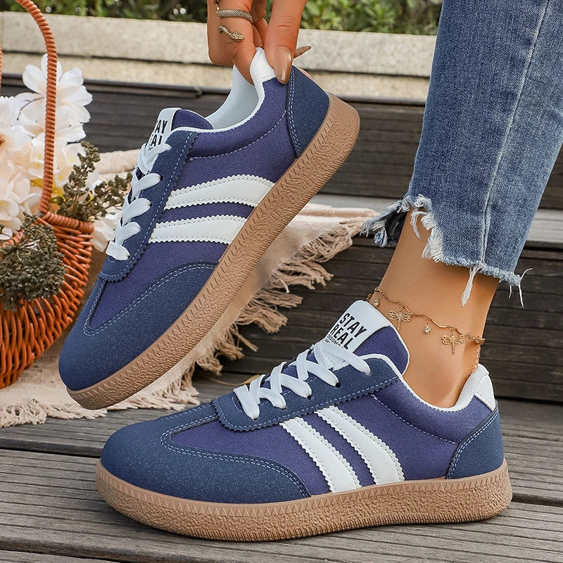 Retro Green Platform Sneakers - Faux Suede Thick Sole Casual Shoes 5