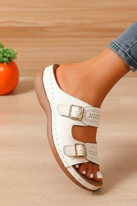Platform Open Toe Wedge Sandals