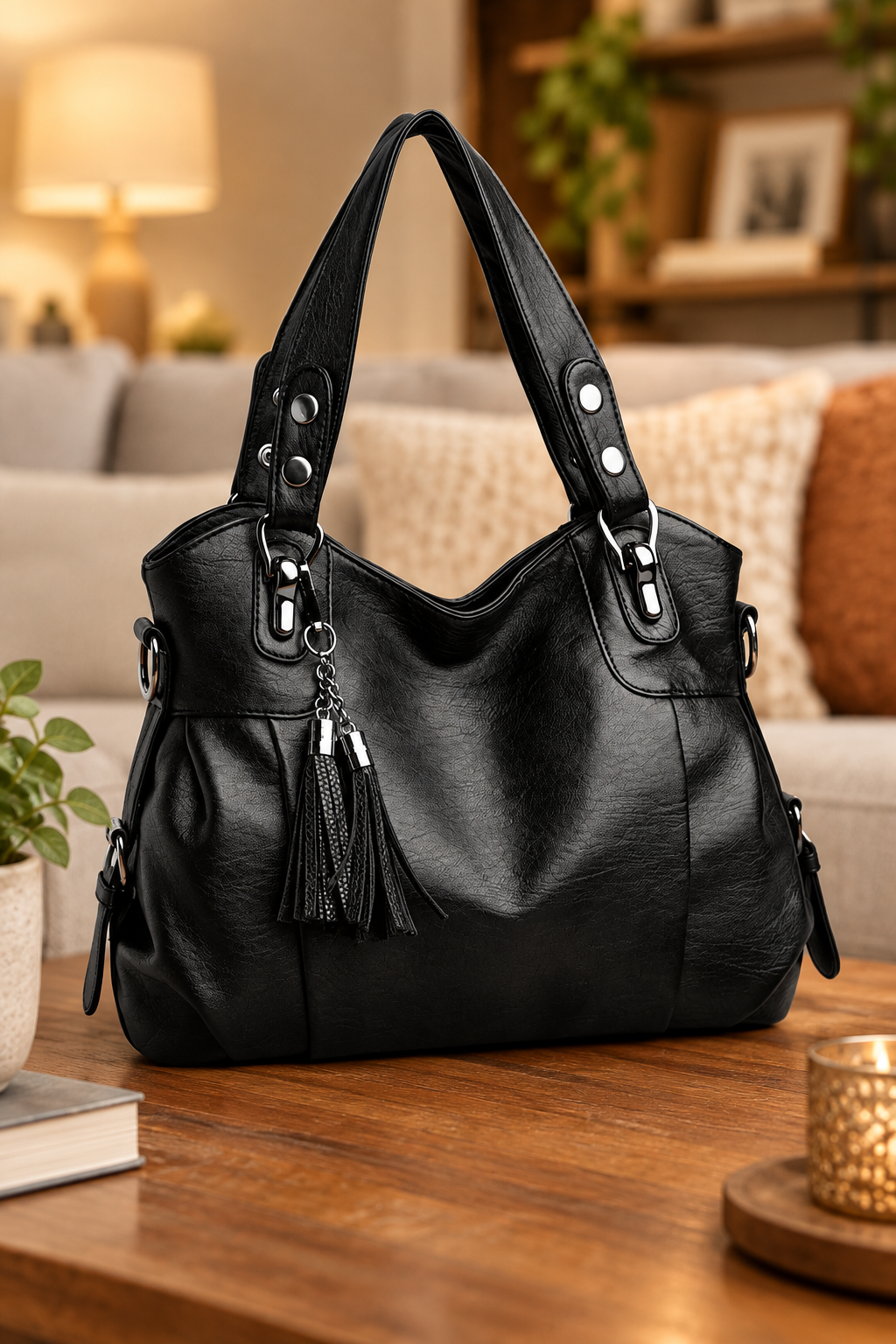 Spacious Shoulder Bag for Work and Daily Carrying