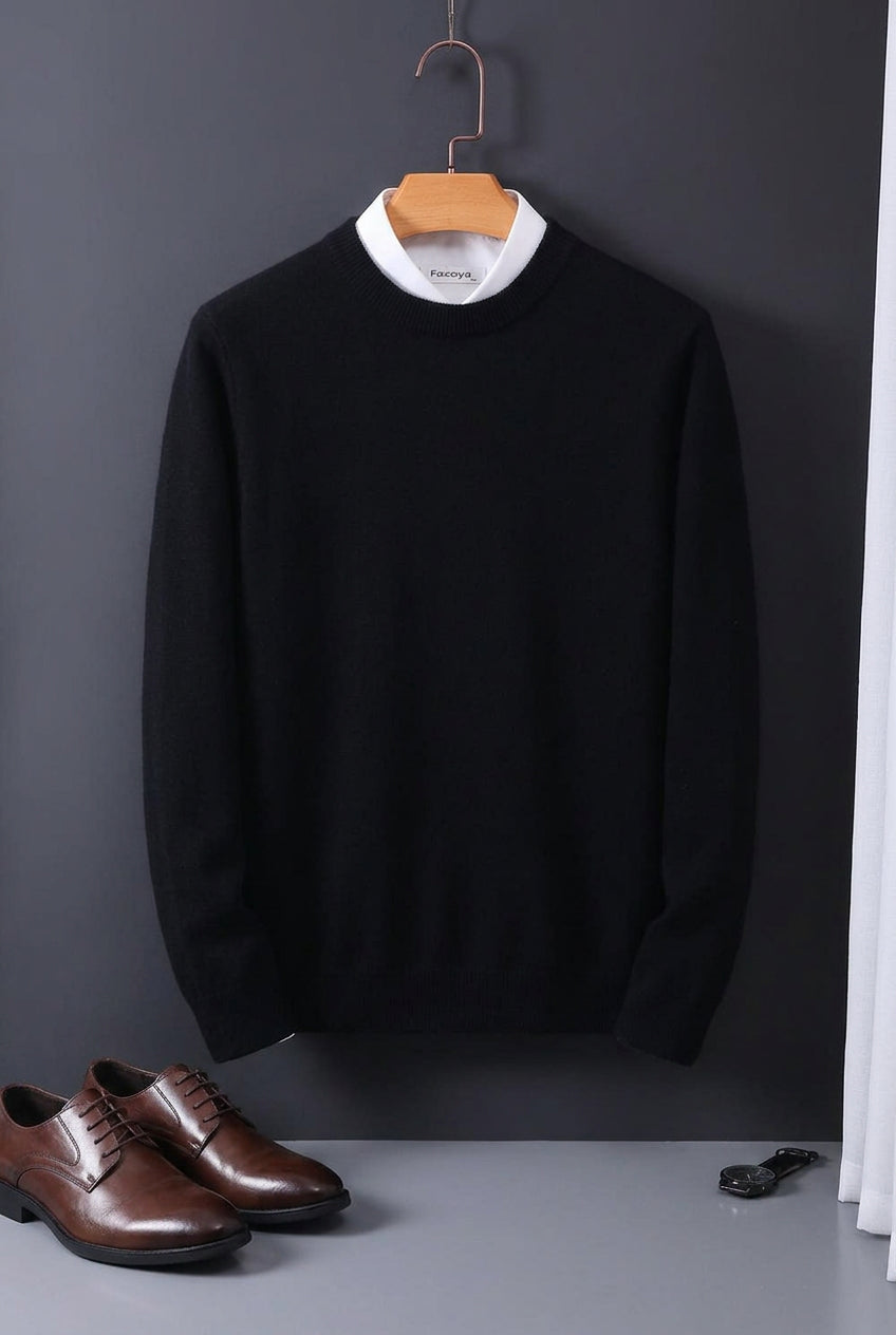 Classic Everyday Pullover Knit Sweater