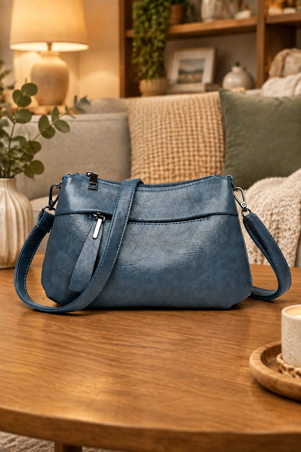 Zip-Up Handbag for Effortless Everyday Carrying