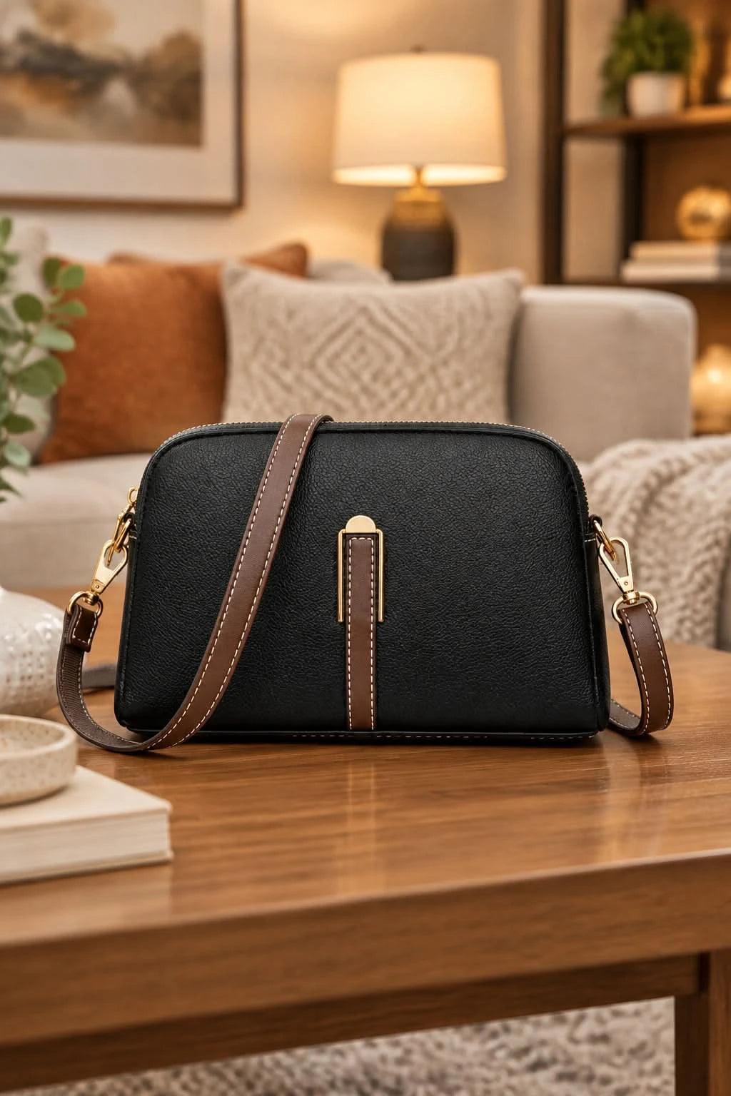 Versatile Flap Crossbody Bag for Daily Essentials
