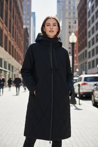 Hooded Quilted Parka