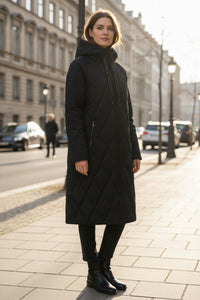 Hooded Quilted Parka
