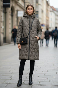 Hooded Quilted Parka
