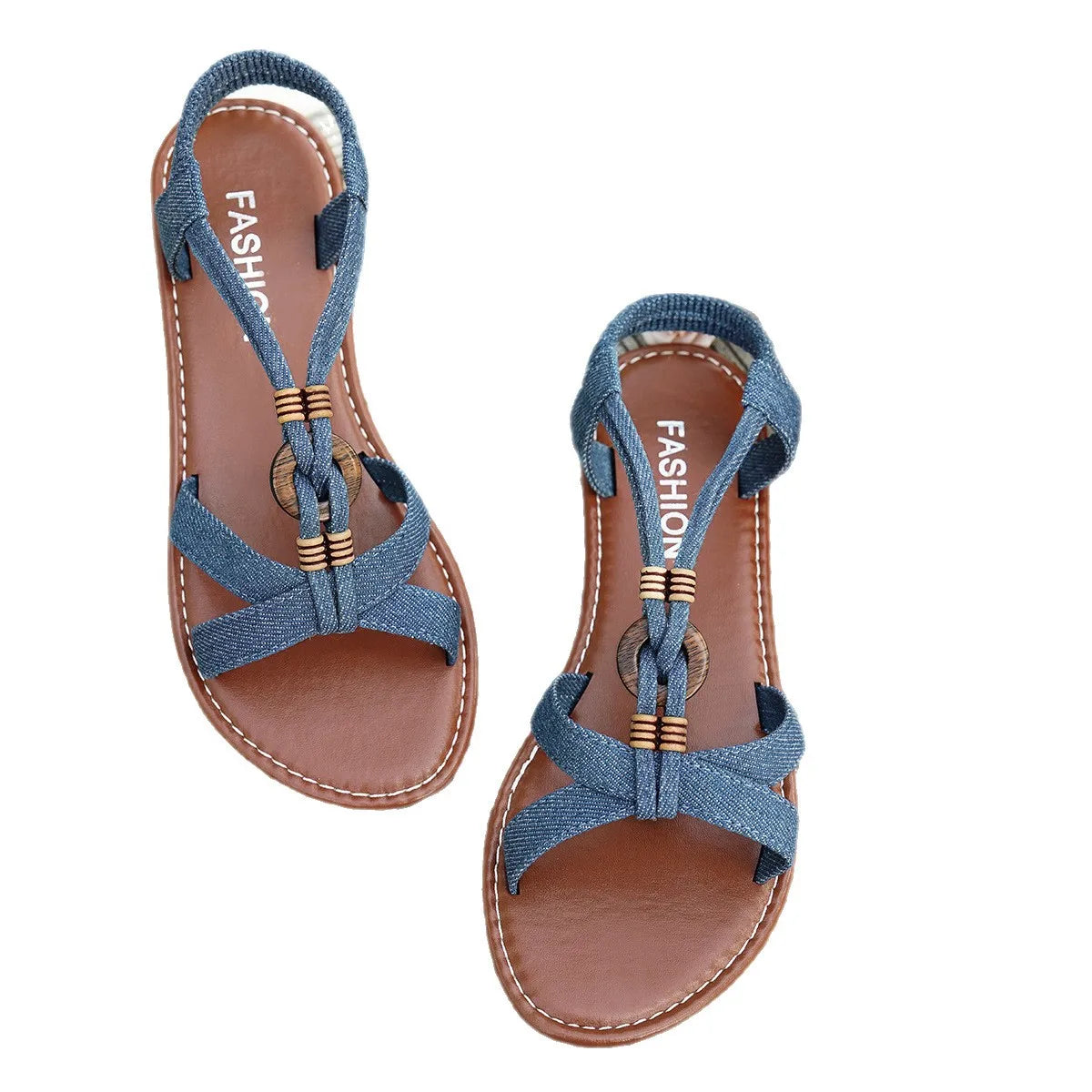 Orthopedic Bohemian Low Heel Sandals For Women