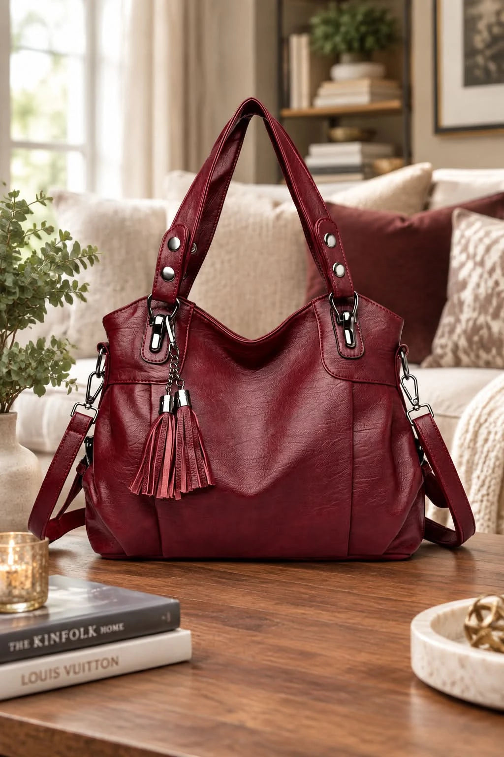 Spacious Shoulder Bag for Work and Daily Carrying